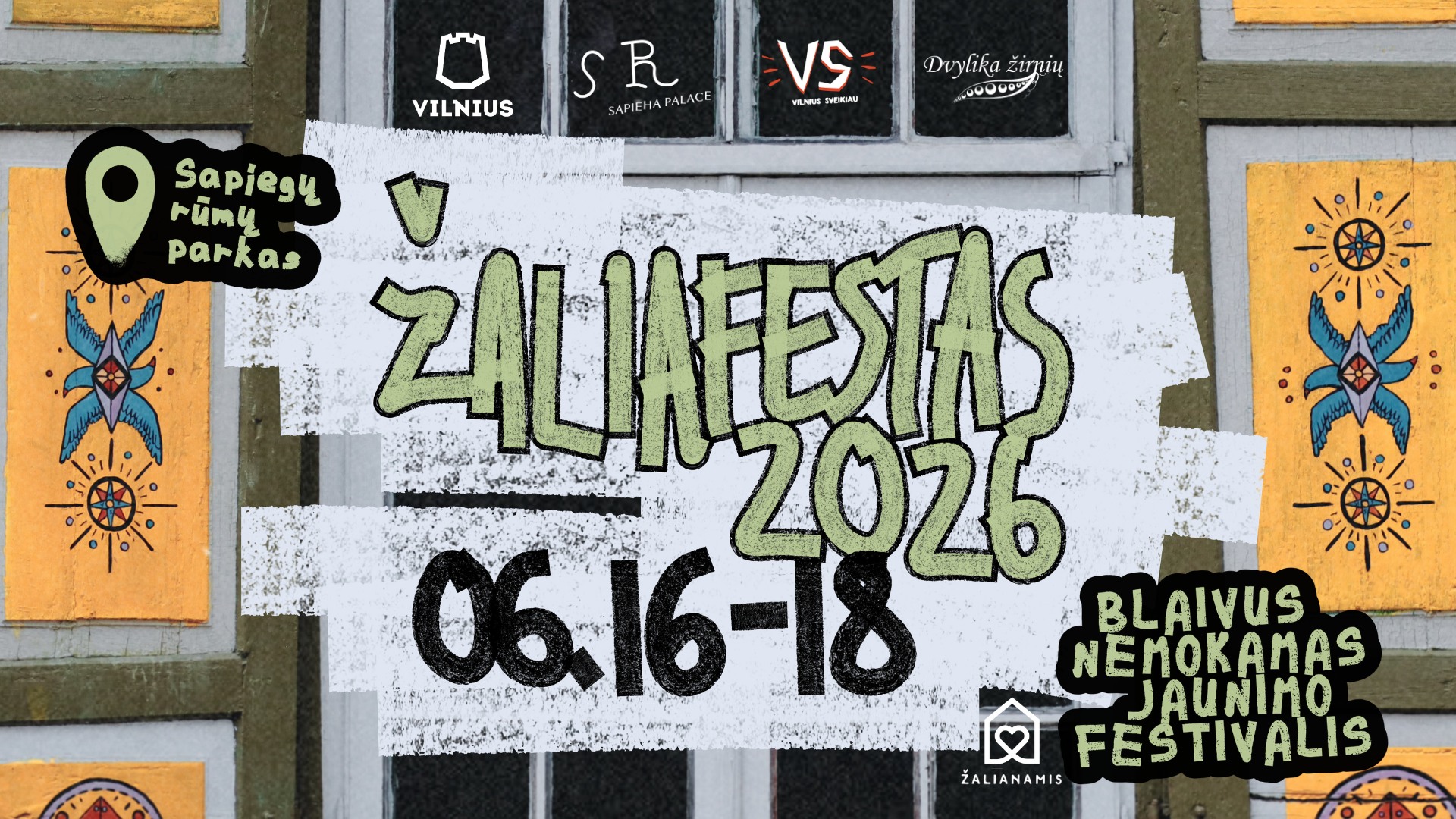Žaliafestas 2026- Nemokamas jaunimo festivalis