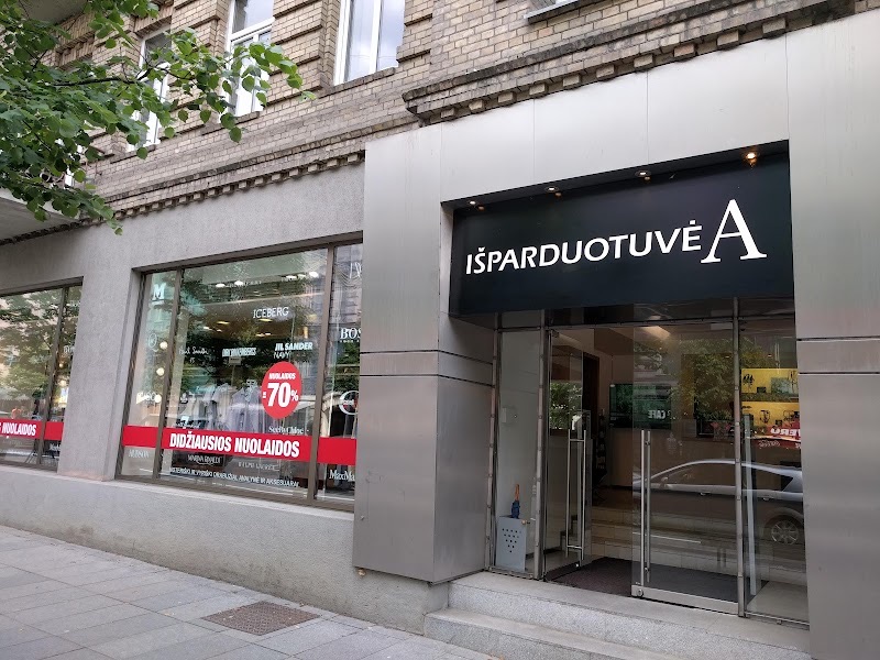 Išparduotuvė A