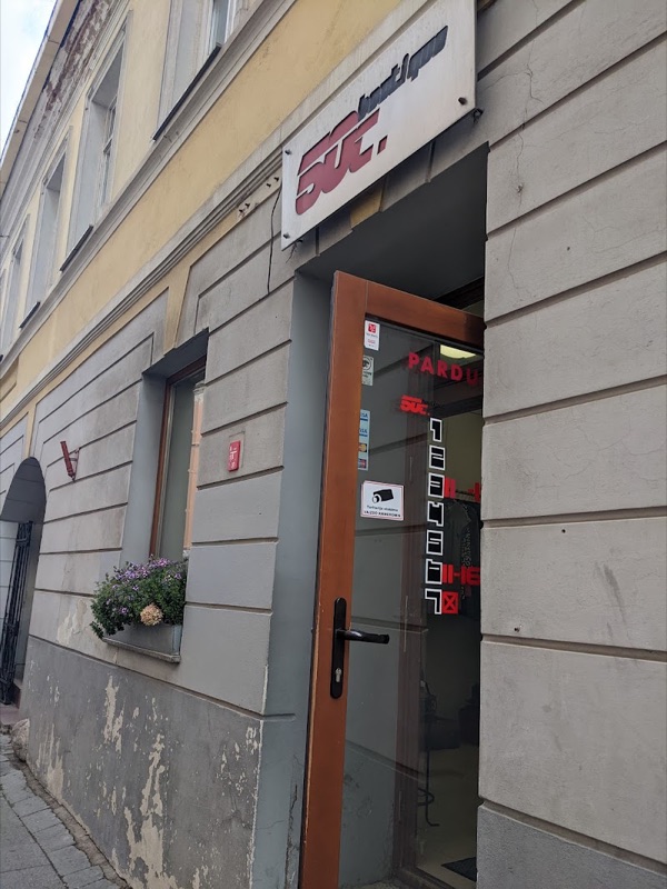 Drabužiai 50c Stikliai